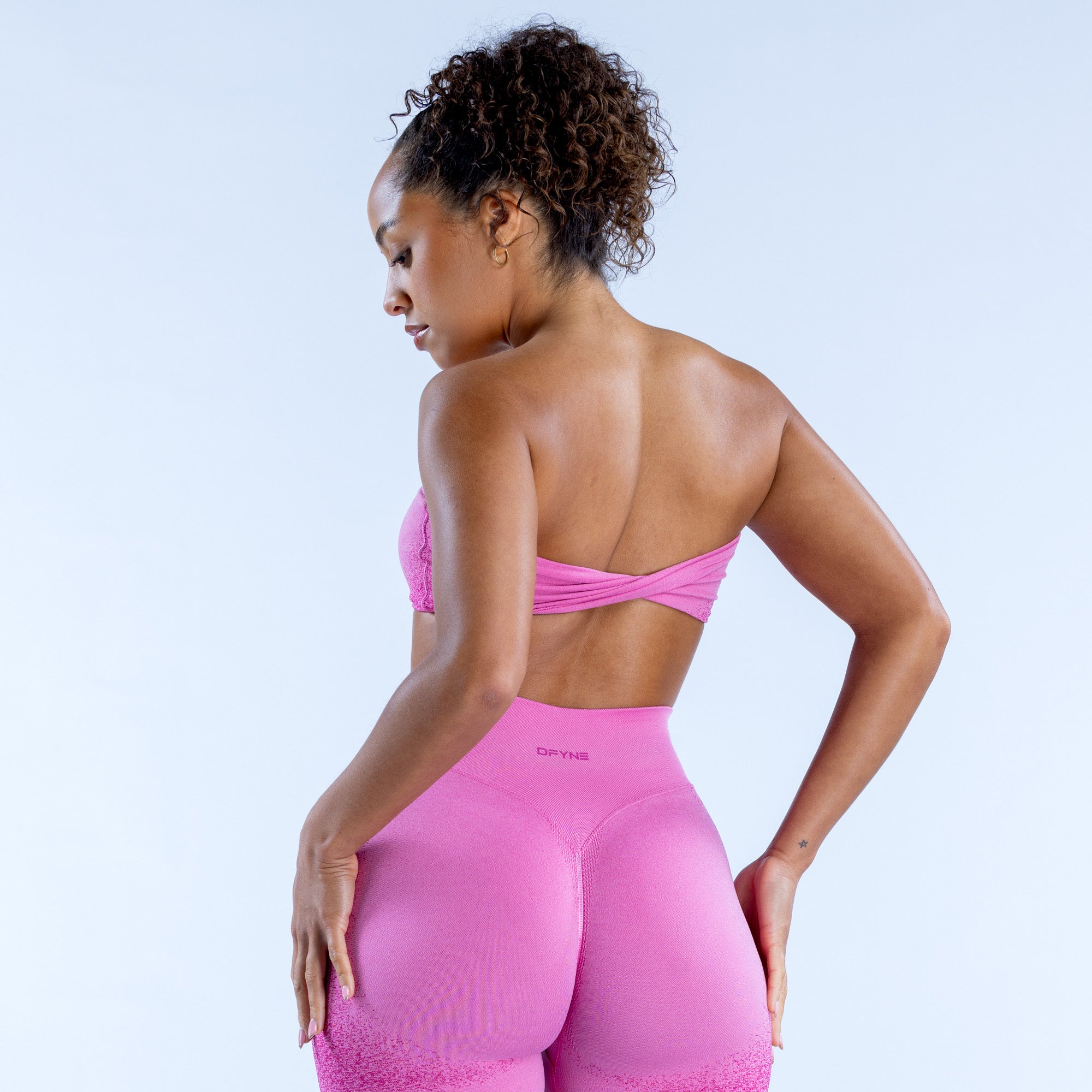 spandex bandeau bra