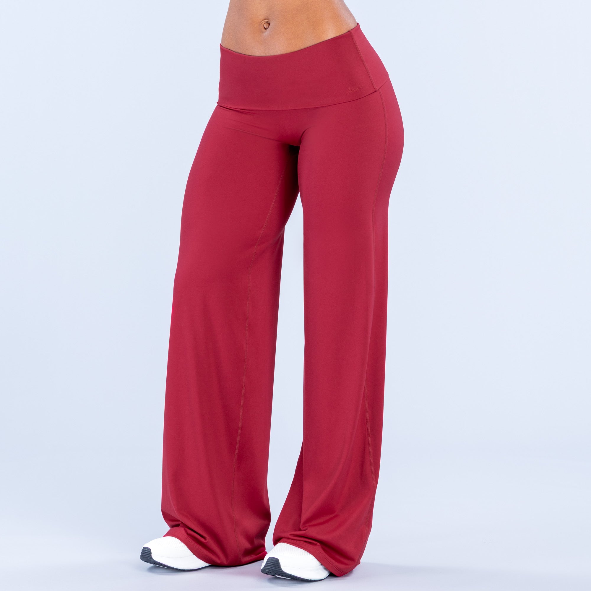 Sav Fold Over Wide Leg Pants – DFYNE