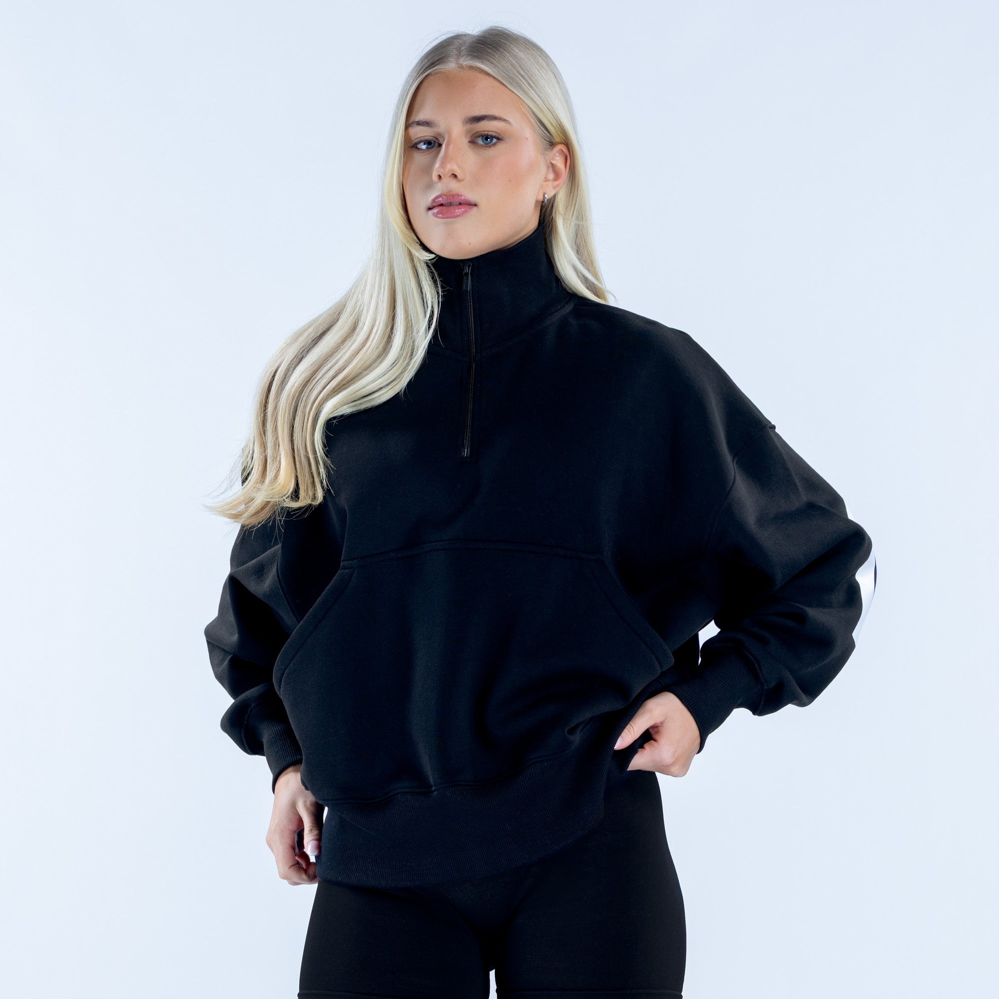 Signature Quarter Zip Sweatshirt – DFYNE