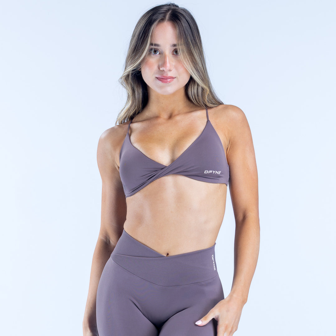 Vision Twist Front Sports Bra